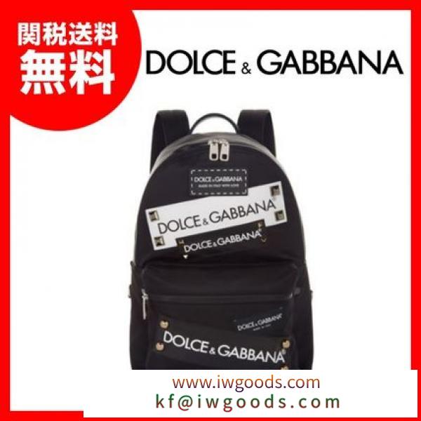 【DOLCE&Gabbana スーパーコピー】ロゴ バックパック★関税送料込 iwgoods.com:lne42o