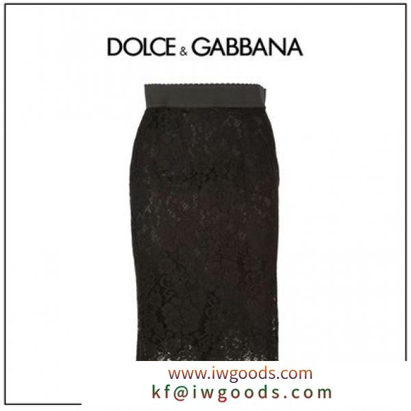 関税送料込【Dolce & Gabbana スーパーコピー】レース☆ペンシルスカート  Black iwgoods.com:d50xe8
