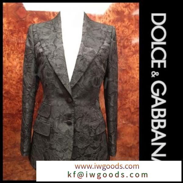 DOLCE&Gabbana 激安スーパーコピー ドルガバ 19AW フローラルジャカード ジャケット iwgoods.com:aes8kz