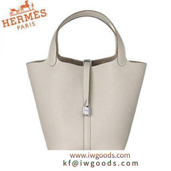 HERMES ブランドコピー商品◆Picotan Lock 22 Beton◆ iwgoods.com:gdc5b2