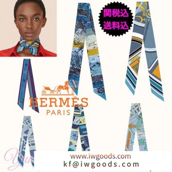 HERMES ブランド コピー　選べる 2019 /20新作 ツイリー BLUE系 iwgoods.com:ngwhc1