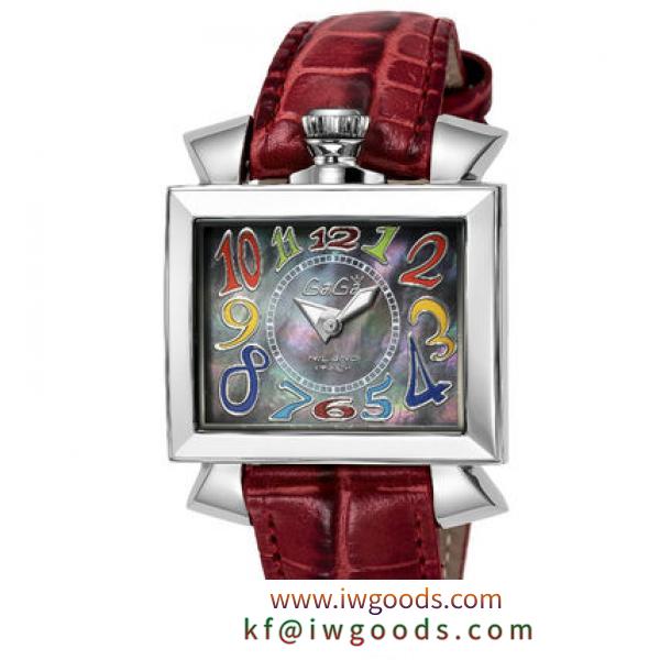 ガガミラノ ブランドコピー商品 NAPOLEONE 6030.2 ブラックパール レッド 腕時計 iwgoods.com:94ln9h