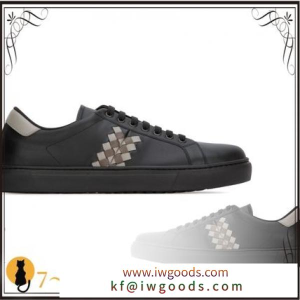 関税込◆Black leather sneakers iwgoods.com:i9u6sl