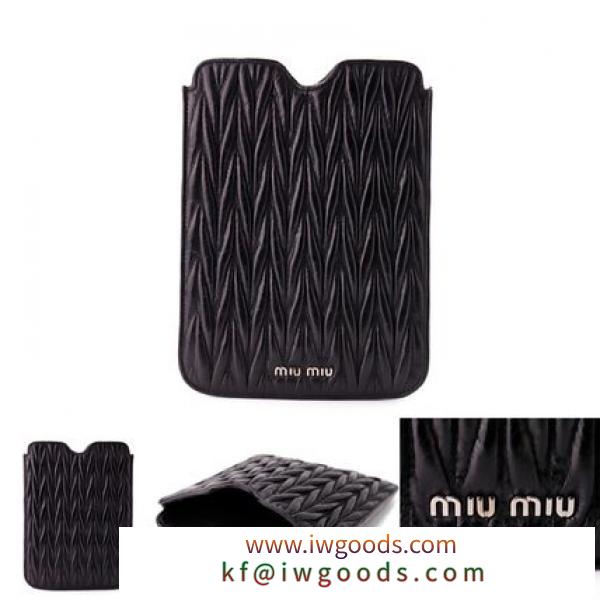 【国内発送】アウトレットセール MIUMIU スーパーコピー iPad Mini ケース NERO iwgoods.com:x3fpgj