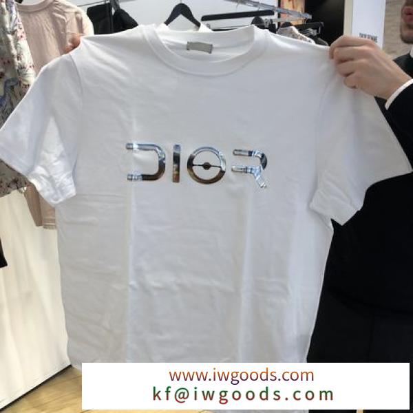 【DIOR コピー品】19/20AW新作 'SORAYAMA' ロゴTシャツ (White ブランドコピー商品) iwgoods.com:8io2u7