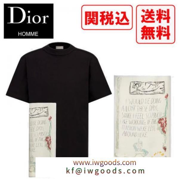 関税・送料込 DIOR ブランド コピー AND RAYMOND PETTIBON Tシャツ iwgoods.com:pgpz8i