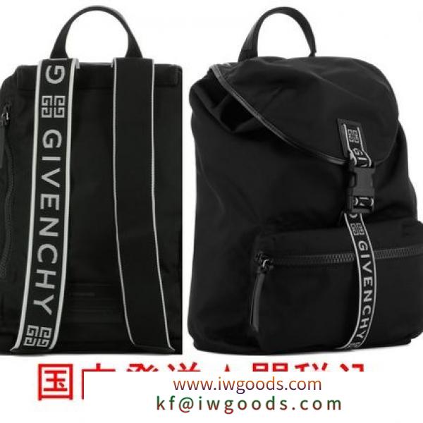 GIVENCHY ブランドコピー通販★ナイロン ロゴテープバックパック送関込 iwgoods.com:a3fv41