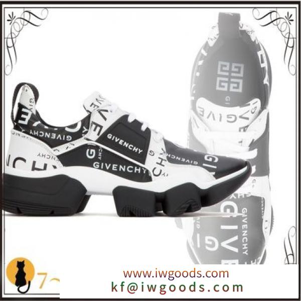 関税込◆Printed leather Jaw sneakers iwgoods.com:bd5ted