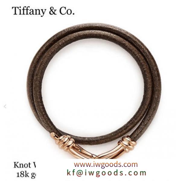 【スーパーコピー 代引 Tiffany&Co.】Knot Double Wrap Bracelet ラップ ブレスレット iwgoods.com:hxteoo