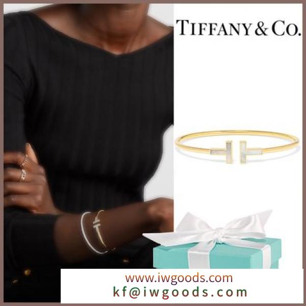 関税込【ブランドコピー Tiffany & Co】海外限定 T Wire  mother-of-pearl cuff iwgoods.com:kxgeeq