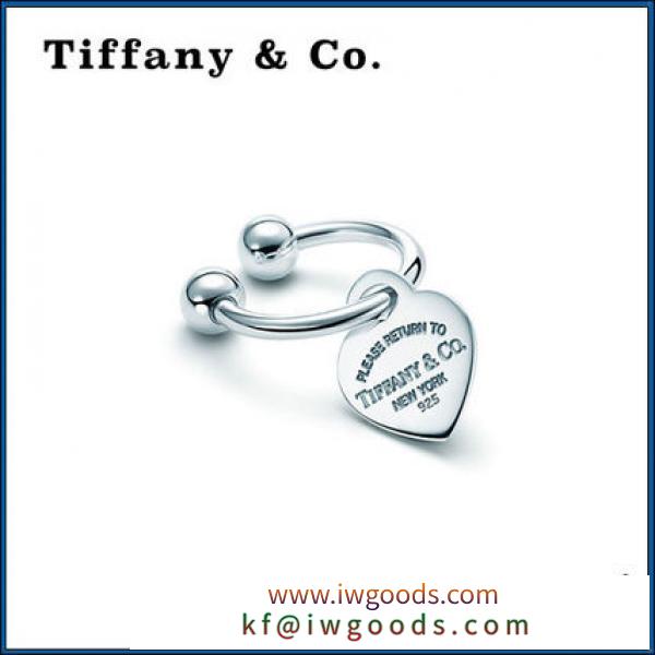 【ブランド コピー Tiffany & Co.】人気 Heart Tag Key Ring★ iwgoods.com:c19kt0