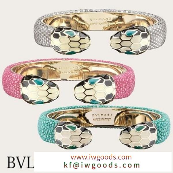 【BVLGARI 激安スーパーコピー】 国内発送 SERPENTI FOREVER ブレスレット ３色 iwgoods.com:b6o8a7