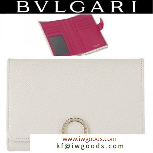 ◆おススメ！関税・送料込◆"BVLGARI コピー品 BVLGARI コピー品"  コンパクト財布 iwgoods.com:2upx5j