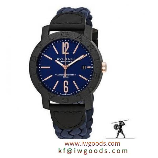 ☆BVLGARI コピー品☆BVLGARI コピー品 BVLGAR CarbonGold Automatic 40mm 腕時計♪ iwgoods.com:rrw62z