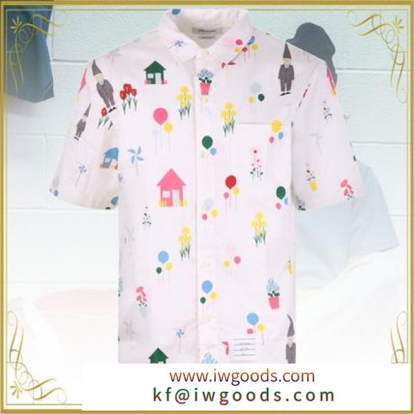 関税込◆Gnome print poplin bowling shirt iwgoods.com:6xdoid