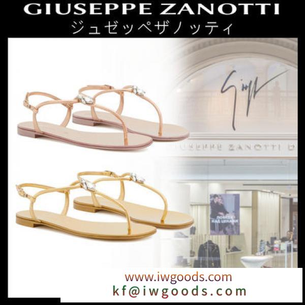 【GIUSEPPE ZANOTTI コピー商品 通販】大人カジュアル★ビジュートングサンダル iwgoods.com:cq212x