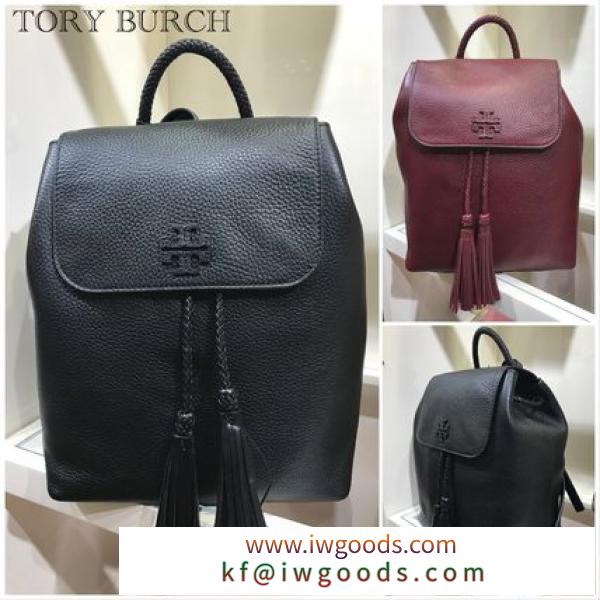 SALE!!【TORY Burch 激安スーパーコピー】Taylor Backpack♪リュック♪タッセル付 iwgoods.com:dtzj2c