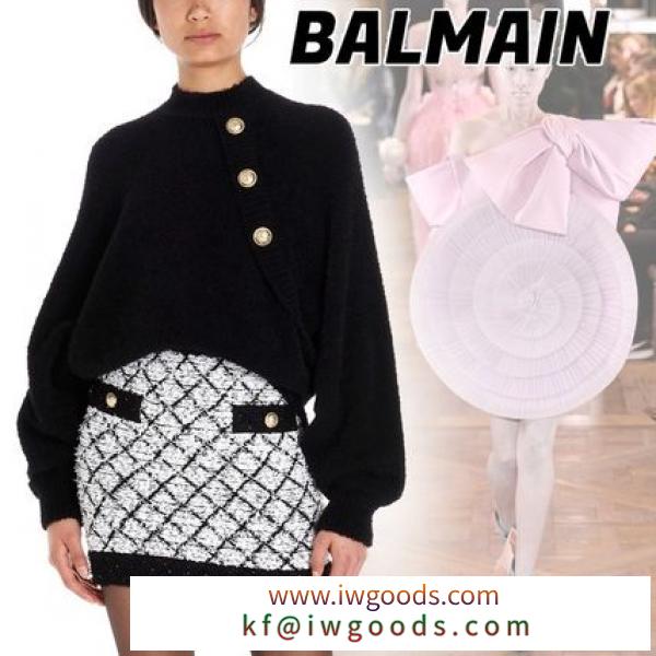 【BALMAIN 激安コピー】Baloon sleeve sweater iwgoods.com:2r1r9t