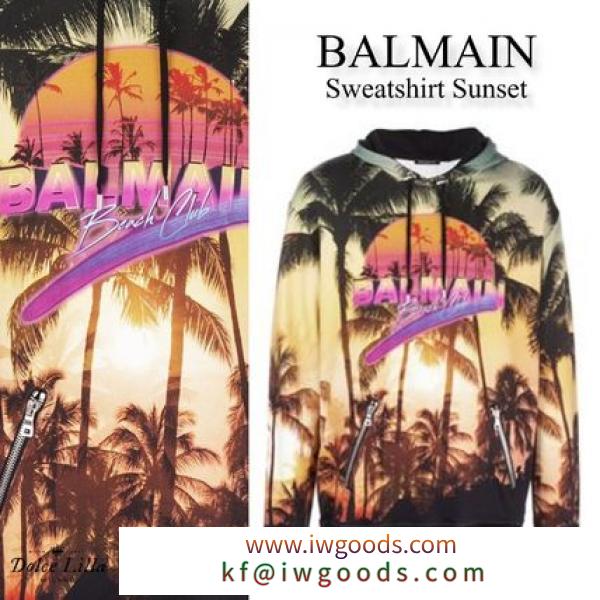 BALMAIN ブランドコピー通販　Sweatshirt Sunset iwgoods.com:07xvvo