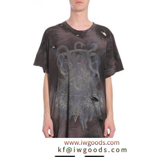 バルマン ブランドコピー通販□プリント オーバーサイズ FIT Tシャツ iwgoods.com:ivrpdp