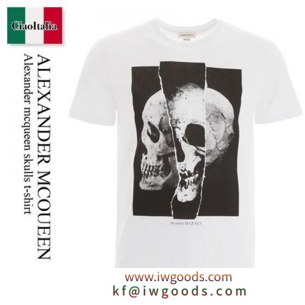 Alexander mcqueen コピー品 skulls t-shirt iwgoods.com:o6pjym