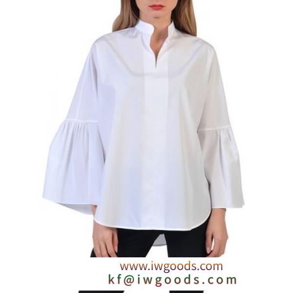 【関税負担】♡VALENTINO ブランドコピー♡ Oversized poplin blouse iwgoods.com:pkjn7f