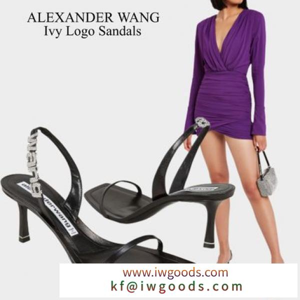 Alexander WANG コピー品 ivy logo sandals iwgoods.com:diprqb