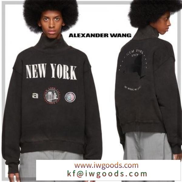 【Alexander WANG 激安スーパーコピー】New York Souvenir Sweatshirt (関税送料込) iwgoods.com:j1hln8