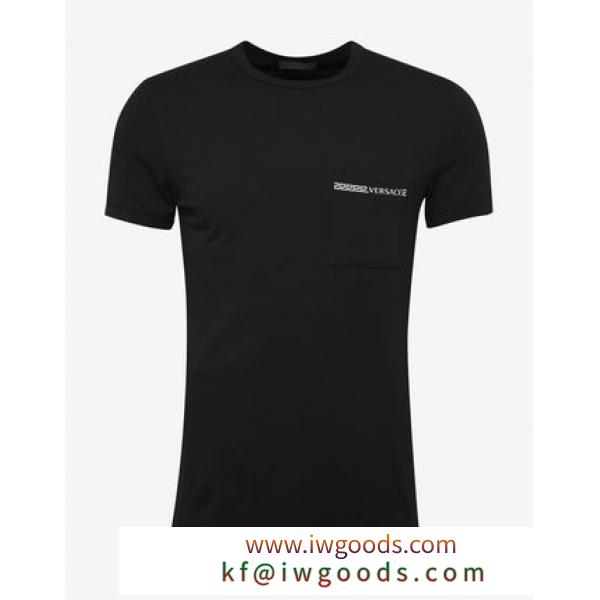 【関税/送料込】【VERSACE 激安コピー】Black Greca Tシャツ iwgoods.com:jvyfwl