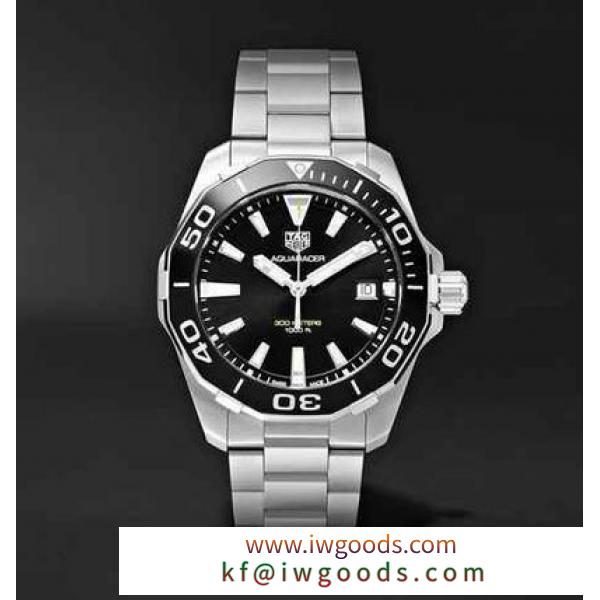 関税送料込み  TAG HEUER スーパーコピー 代引 Aquaracer Quartz 41mm Steel Watch iwgoods.com:d6rjj0