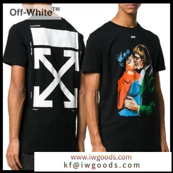 【Off-White コピー品】KISS Tシャツ OMAA027R19185003 1088 iwgoods.com:4uu09g