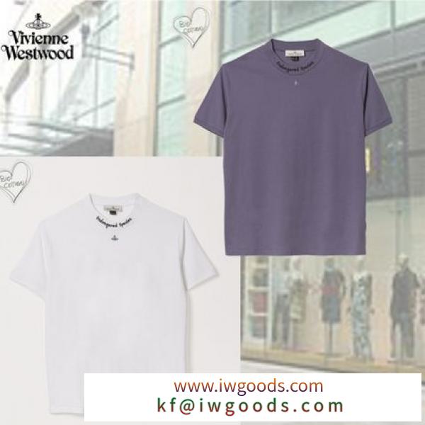 【Vivienne WESTWOOD 偽ブランド】オーバーサイズのTシャツホワイト（新着） iwgoods.com:ilan5z