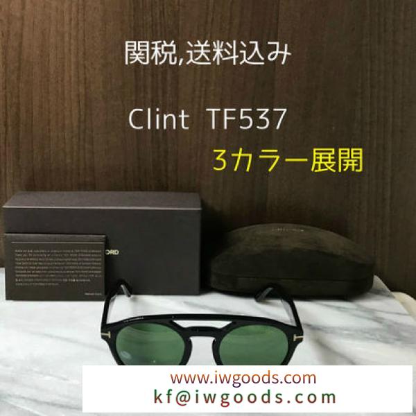 【関税込 人気】TOM FORD スーパーコピー Clint TF537 2カラー 人気 iwgoods.com:mcbejt