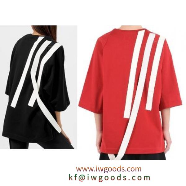 オーバーサイズ　 Y-3 偽ブランド  Stripe Sweater　3ストライプトップ iwgoods.com:gl9fc9