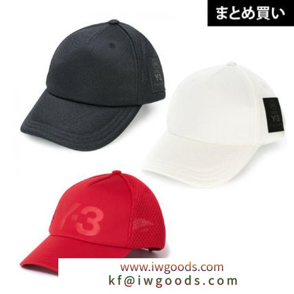 まとめ買いクリアランス!! =Y-3 コピーブランド= CAP キャップ 赤+白+黒 3色SET iwgoods.com:4ybmqw