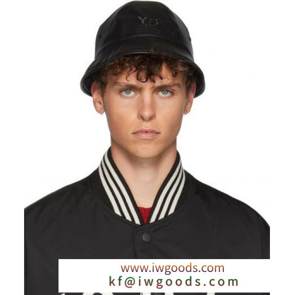 【Y-3 偽物 ブランド 販売】 ブラック ロゴバケットハット iwgoods.com:5clko8
