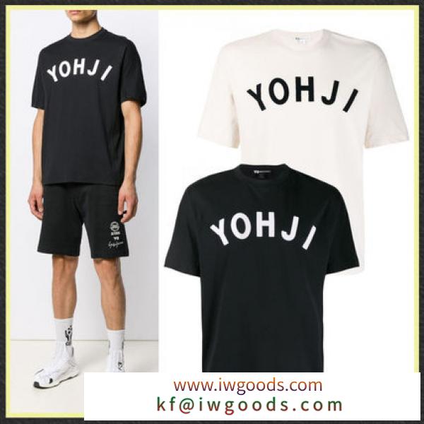 関送込/国内発【Y-3 ブランドコピー】 YOHJI LETTERS Tシャツ iwgoods.com:k268b2
