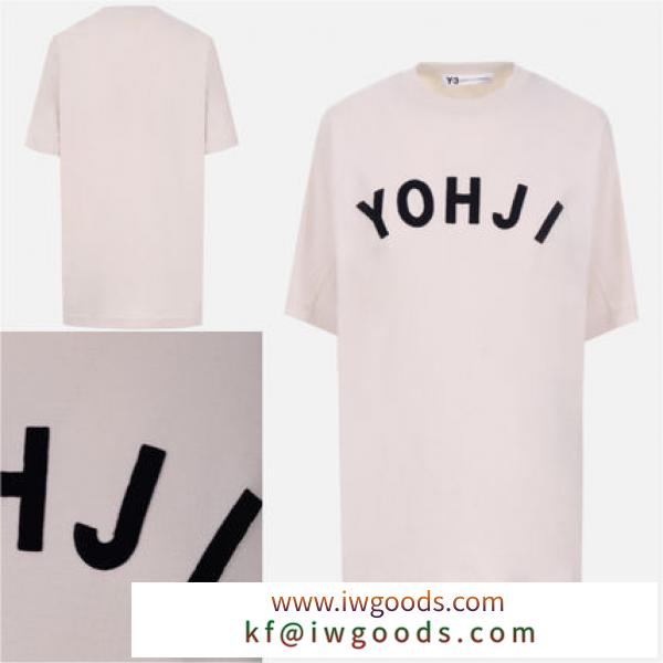 ◆ Y-3 コピー商品 通販 ◆  イニシャル ロゴ プリント Tシャツ 【関送込】 iwgoods.com:8eu2vc