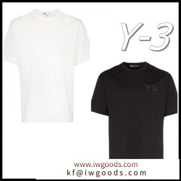 【関税込】新作◆Y-3 ブランド コピー ワイスリー◆ロゴ コットン Tシャツ 2色 iwgoods.com:30isfr