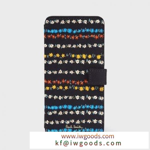 フローラルストライプ iPhone ケース【ポールスミス ブランドコピー】 iwgoods.com:105q8d
