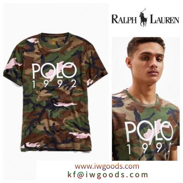 Polo Ralph Lauren コピー品★1992 Logo Tシャツ★カモフラージュ iwgoods.com:agq580