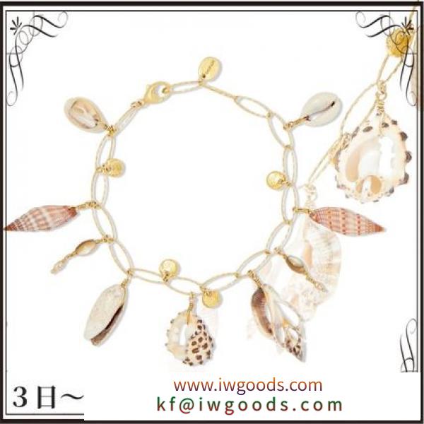 関税込◆Gold-plated shell and pearl bracelet iwgoods.com:tssc3e