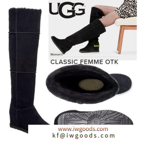 人気デザイン新作！ UGG コピー品 Classic Femme Over-The-Kneeブーツ iwgoods.com:plz30y