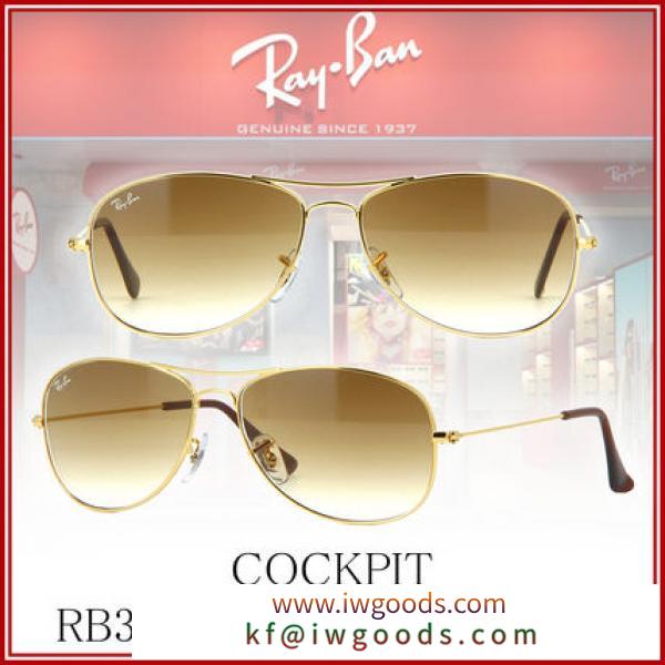 【送料,関税込】RAYBAN スーパーコピー 代引 サングラス RB3362 COCKPIT iwgoods.com:skg0z4