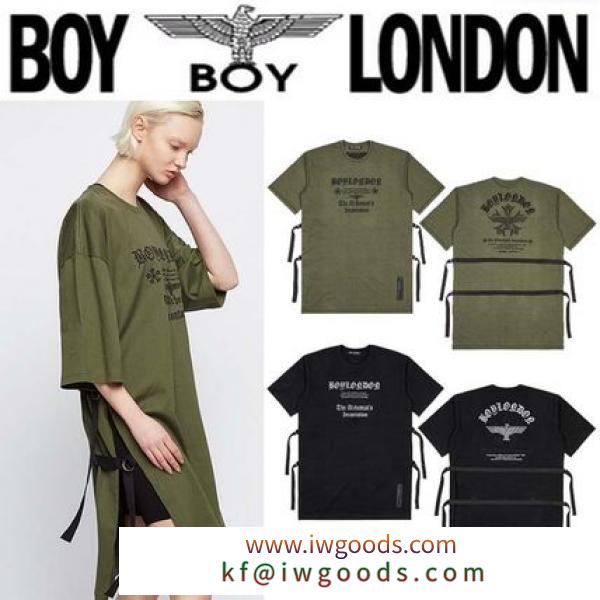 BOY LONDON スーパーコピー 代引(ボーイロンドン 激安コピー)/女性ひらきストラップTシャツ2色 iwgoods.com:kfea1d