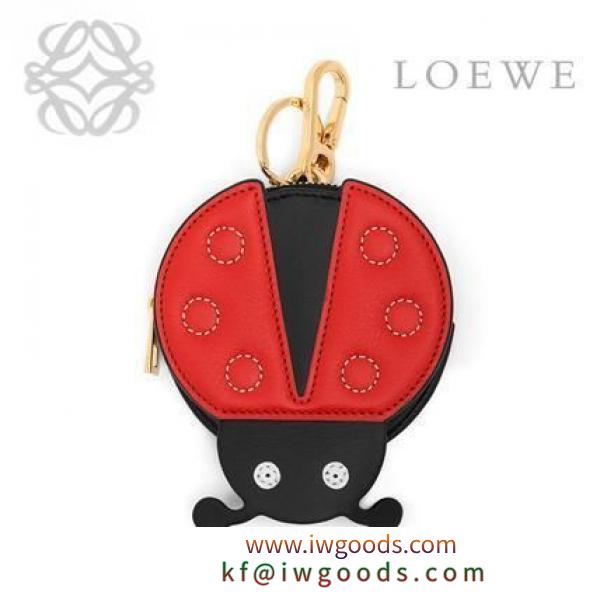 LOEWE スーパーコピー★ロエベ スーパーコピー 代引 Ladybug Cookie Charm Red/Black/Palladium iwgoods.com:30h5ab
