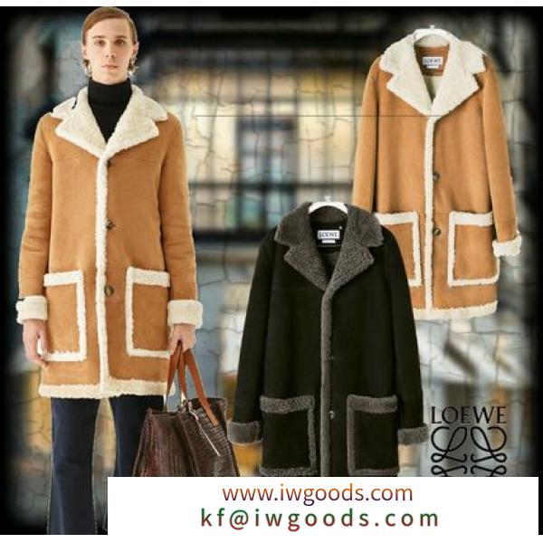 【★LOEWE スーパーコピー 代引★Shearling Coat  】送料込み！ iwgoods.com:mdoix5