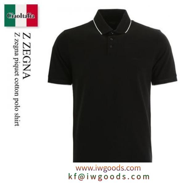 Z Zegna コピー品 piquet cotton polo shirt iwgoods.com:xp5s8e