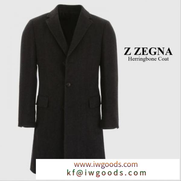 Z Zegna ブランドコピー　Herringbone Coat iwgoods.com:3n2rm8