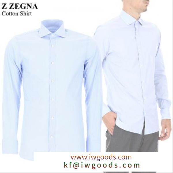 Z Zegna ブランド コピー　Cotton Shirt iwgoods.com:kbruy0